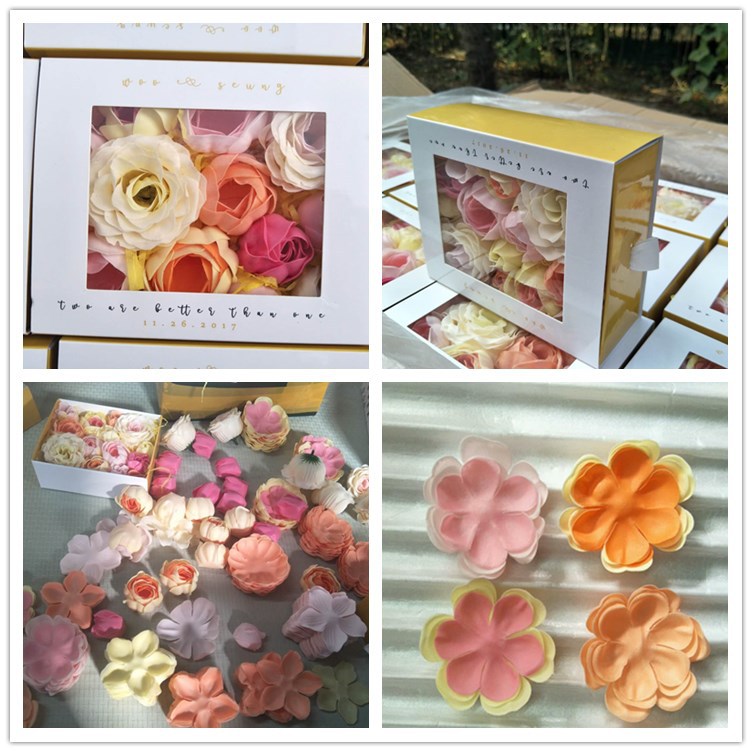 flowers soap